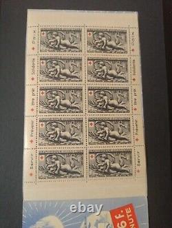 France Stamp Booklet 1952 Cover Defect Ref 2390