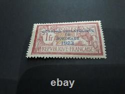 France Stamp N° 182 New With Record Of Massier Price 575 Euro