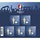 France Stamp Sheet Block N°137 Uefa Euro 2016t