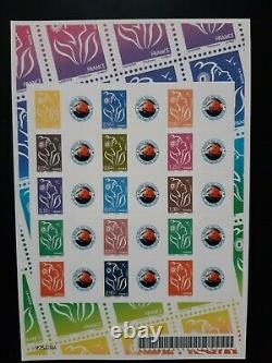 France Stamps Rare Personalized Adhesive Sheet Lamouche F3925p