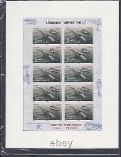France block Feuillet 92a Air Mail 2022 in new blister pack Value 115 Euros
