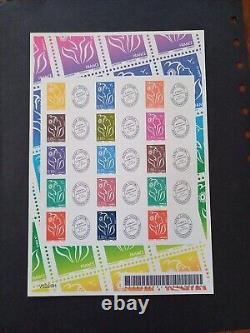 French Stamps Adhesive Personalized Sheetlet Marianne F3925P Luxury