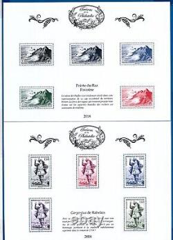 K1781 FRENCH STAMP Philately Treasures 2018 11 Sheets Value 320