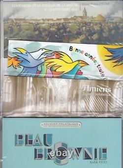 LOT 19 SOUVENIR SHEETS N°80 to N°106 YEAR 2013 to 2014 UNUSED VALUE 370 Eu