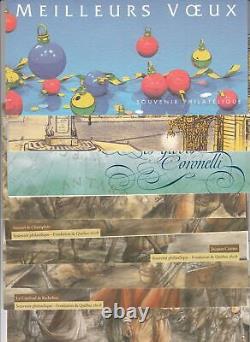 LOT OF 29 SOUVENIR SHEET BLOCKS INCLUDING NUMBER 4, YEAR 2003 to 2009, NEW, VALUED AT 381 Euros.