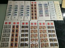 Lot Blocks And Sheets Faciale 148 For 110 Free Livraison