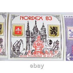 Lot of Blocks Cnep France No. 1 to 32 Complete Years 1980 to 2000 New Stamps