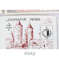 Lot of Blocks Cnep France No. 1 to 32 Complete Years 1980 to 2000 New Stamps