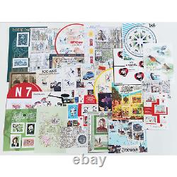 Lot of France Stamp Booklets from the years 2020-2021 New Stamps
