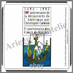 Marigny 1992 500th Anniversary Discovery America (bloc N°4) The Pair