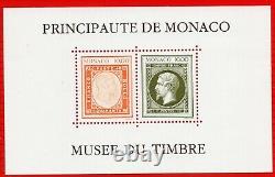 Monaco Feuillet Block No. 58 A Without Stamp At Date Number 1500 Sup Sup Signe