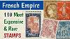 Most Expensive Stamps Of France Part 1: 110 Rare French Empire Postage Stamps Worth Collecting