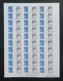 'New France 2004 Customized Stamp Sheet, YT 3729B, APHI, Self-Adhesive 2'