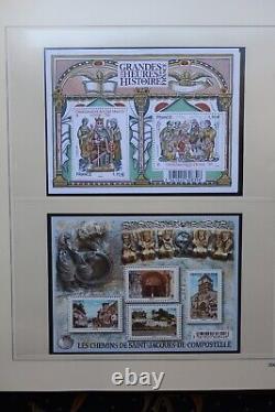 New France Stamps 2015 Complete Booklets Blocks on Safe Pages