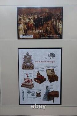 New France Stamps 2015 Complete Booklets Blocks on Safe Pages