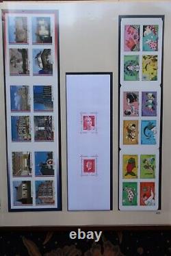 New France Stamps 2015 Complete Booklets Blocks on Safe Pages