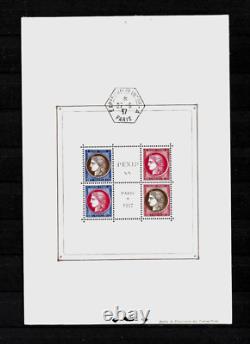 New France Stamps Block, Mint Condition, No. 3 Pépix