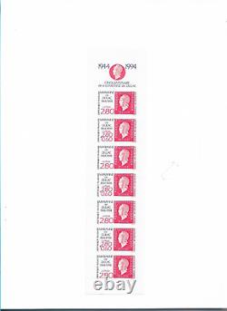 New French Stamps T Band Day Bc2865 Non-dental Non-plie Gandon 1994