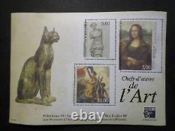 RARE VARIETY OFFSET OFFSET FRANCE 1999 BLOCK stamps 23 DALLAY 3260Aa new.