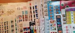 REFL109 France stamp blocks and sheets lot in franc of 297 new pieces