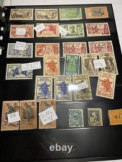 'Rare Indochina/Vietnam/France/China Stamp Album'