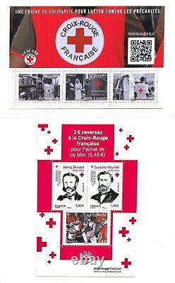 Set Of 14 Red Cross Sheets 2009 To 2020 Nine Mnh