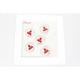 Sheet F 4883 Valentine's Day, New Baccarat Hearts 2014