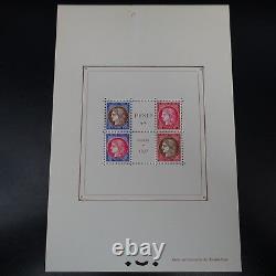 Sheet Sheet Exhibition Pexip Ceres Block N°3 Nine Mnh (two Points)