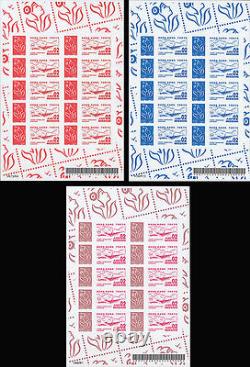Sheetlets Perso Stamps Marianne / Airbus A380 Mission Certification 02 2006