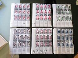 Stamp France 1950 Series 867 To 872 XX Block Of 12