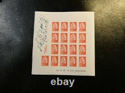 Stamp France Box Of 10 Sheets Marianne The Committed 2018 Nine See Scan