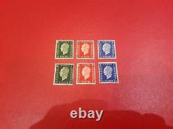 Stamps No 701a To 701f Nine Quote 960 Euro