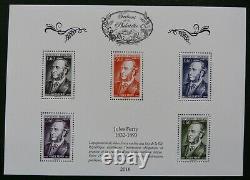 The 11 Leaflets With Voltaire No. 854 Treasures Of The Philately Year 2018