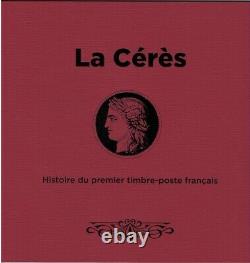 Variety Bloc Ceres History Of The 1st French Stamp, Nine Luxe