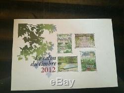 Variety Exeptionnelle Block Sheet 132 2012 Stamp Exhibition Without Gilding
