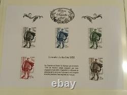 10 bloc de timbres TRESORS DE LA PHILATELIE 2014