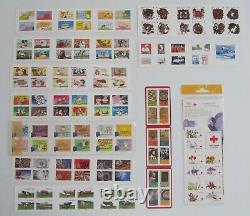 11 carnets de timbres de 2014 - Valeur faciale = 138,03 euros