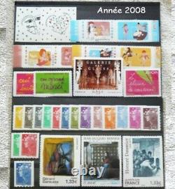 29 timbres autocol/adhésif neuf France année 2008