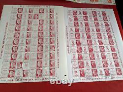 4 feuilles timbres france F4459/F4472 anniversaire Perigueux-neuf
