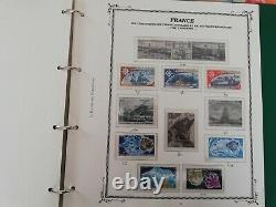Belle collection de timbres des TAAF dans Album