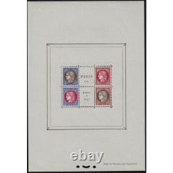 Bloc-feuillet de timbres N°3 PEXIP neuf