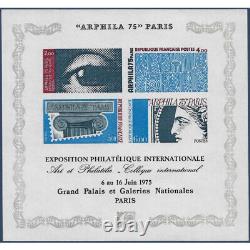 Bloc-feuillet de timbres N°7a Arphila non dentelé neuf