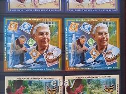 Collection 40 blocs Marigny timbres France dentelé/non dentelé 2000 à 2018