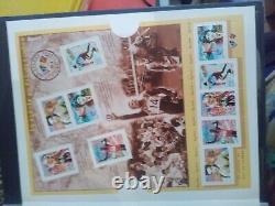 Collection de timbres Français neuf et oblitérés, poste aérienne, feuillet