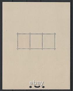 FRANCE BLOC FEUILLET 2 a STRASBOURG 1927 NEUF AVEC CACHET EXPO SUPERBE N900