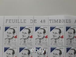 Feuille de 48 timbres Jacques CHIRAC 30-07-2020 NEUF FRANCE