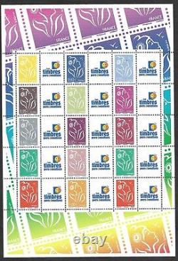 Feuillet 2007 N°F4048A Timbres Personnalisés Cote 300 Parfait état