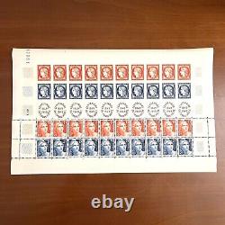 Feuillet Centenaire de timbre-poste F830 Sup