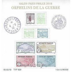 Feuillet de timbres Orphelins de la guerre F5226 neuf SUP