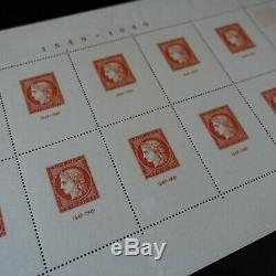 France Bloc Feuillet N°5 Exposition Citex Neuf Luxe Mnh Cote 900